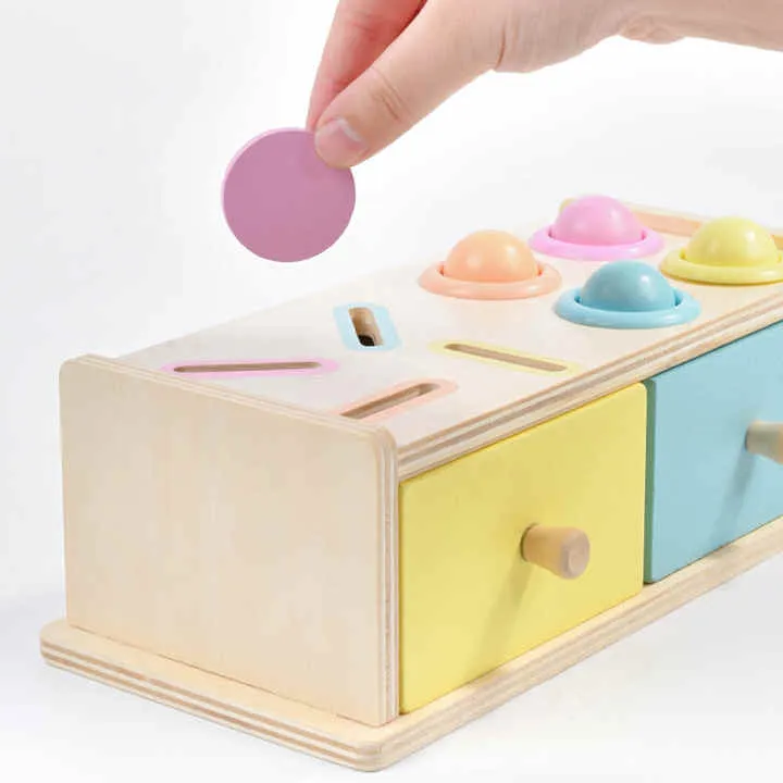 صندوق نقر عملات معدنية جديد تصنيف . New Coin Clicker Box Montessori Classification