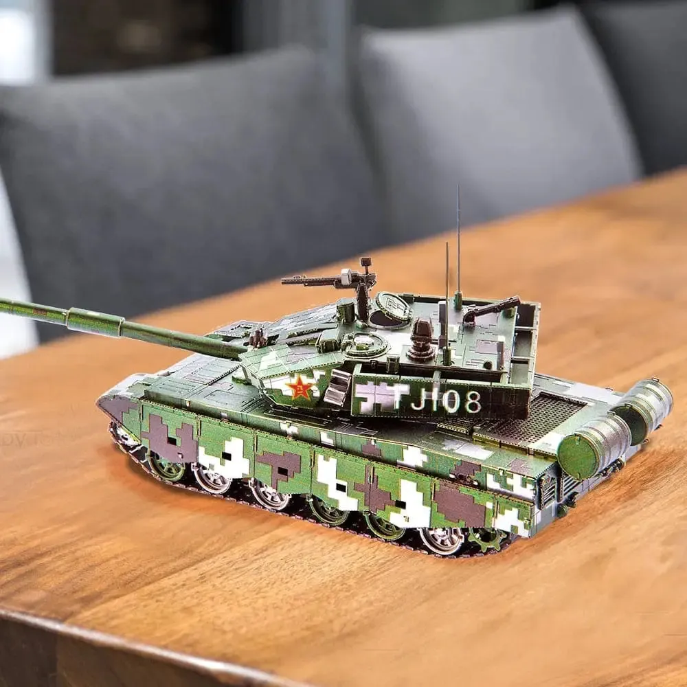 3d Metal Puzzles Battle Tank Model Kits Diy for Adult Brain Teaser Toys Birthday Gifts