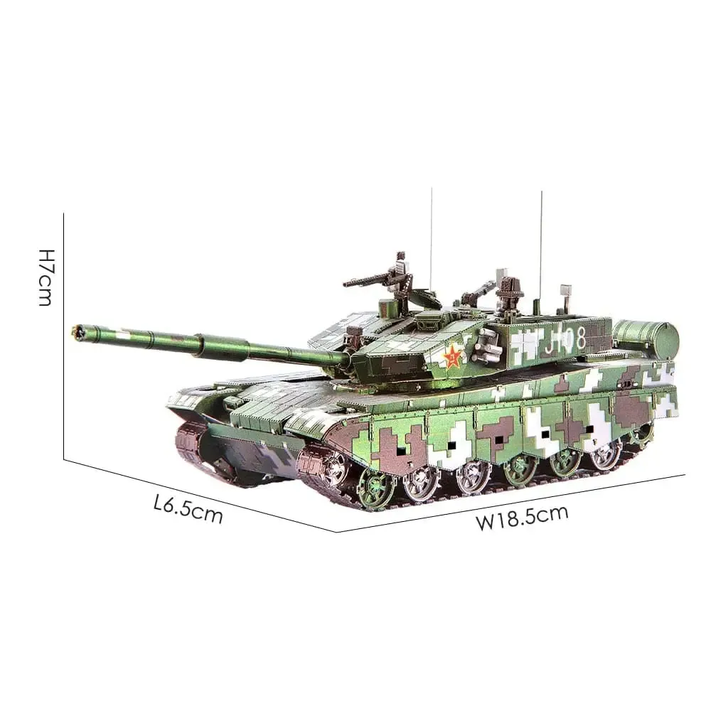 3d Metal Puzzles Battle Tank Model Kits Diy for Adult Brain Teaser Toys Birthday Gifts