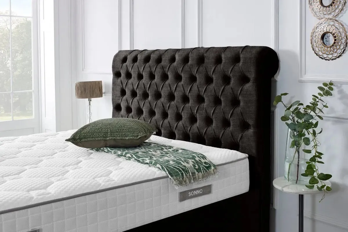 Berlin Upholstered Ottoman Bed