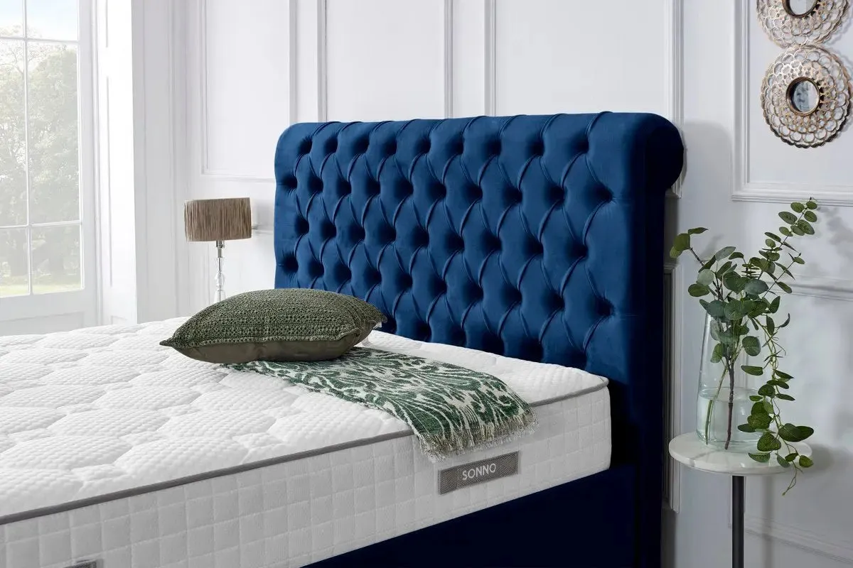 Berlin Upholstered Ottoman Bed