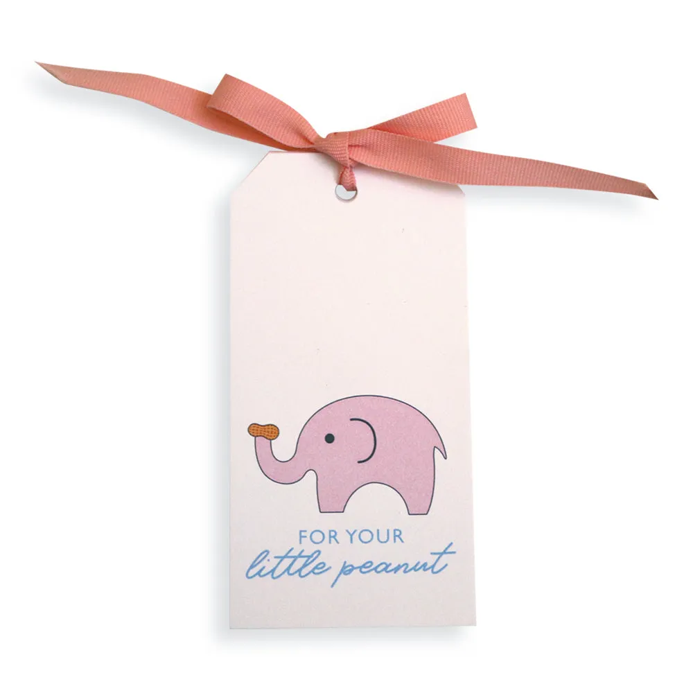 Bliss Gift Tags -- Pink Elephant