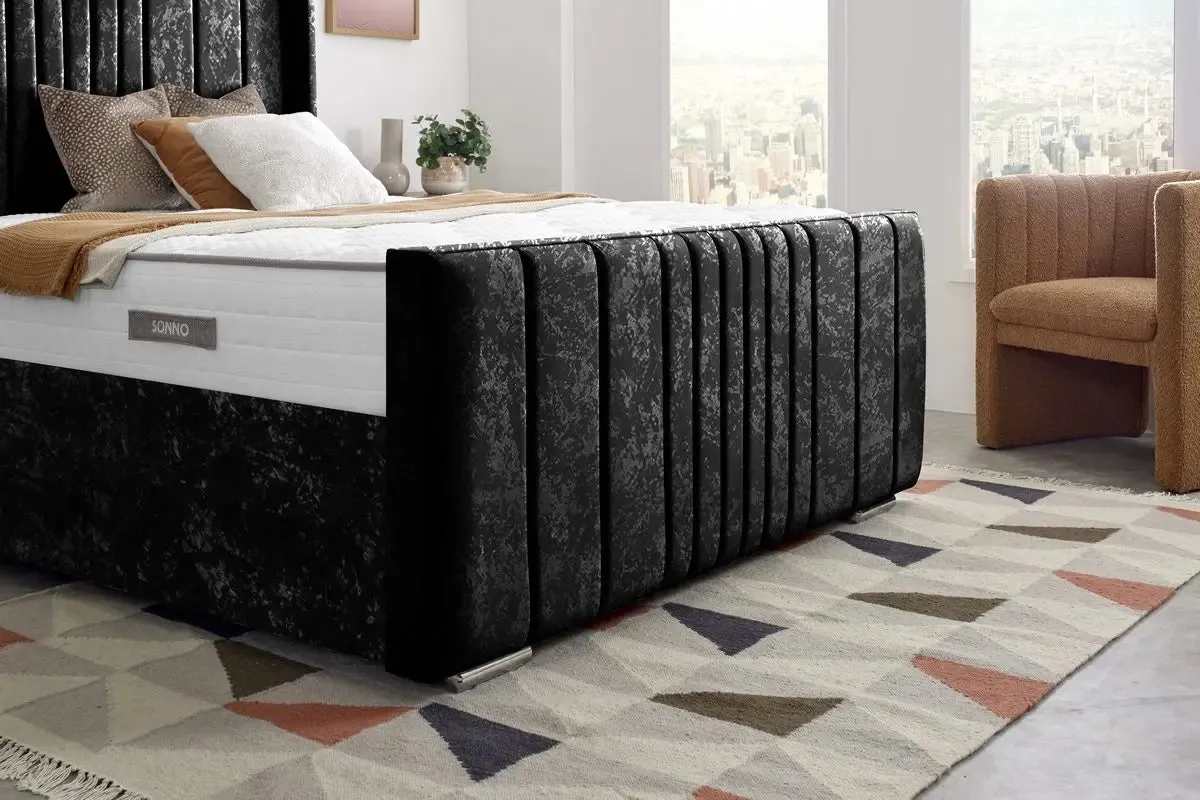 Cambridge Upholstered Ottoman Bed