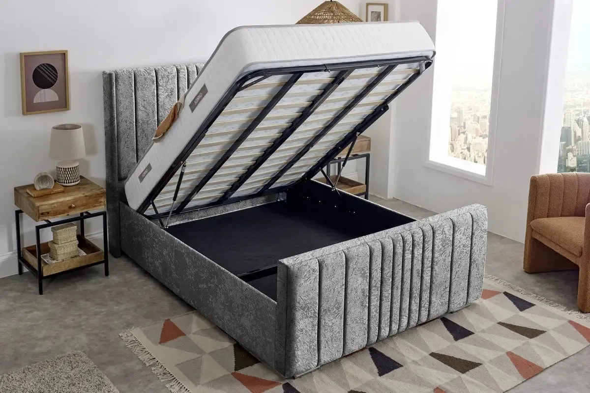 Cambridge Upholstered Ottoman Bed