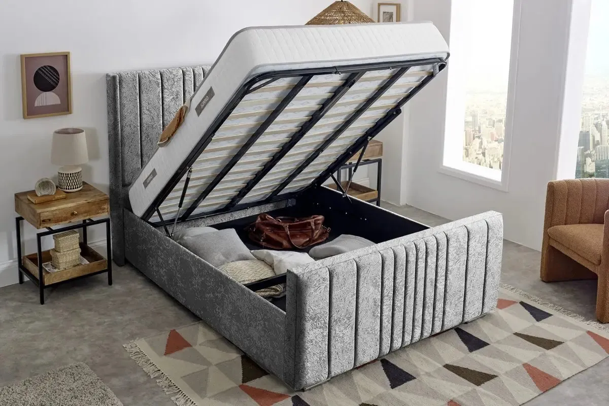 Cambridge Upholstered Ottoman Bed