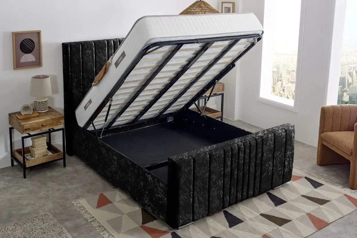 Cambridge Upholstered Ottoman Bed