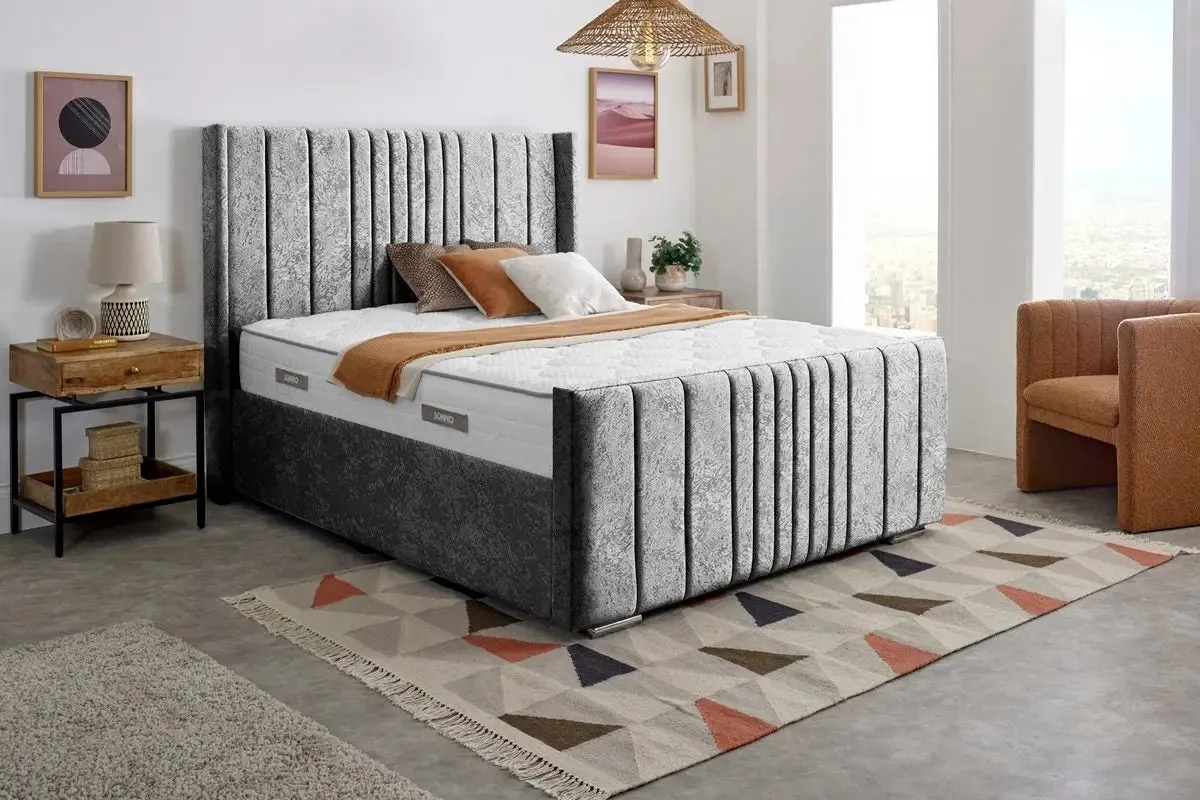 Cambridge Upholstered Ottoman Bed