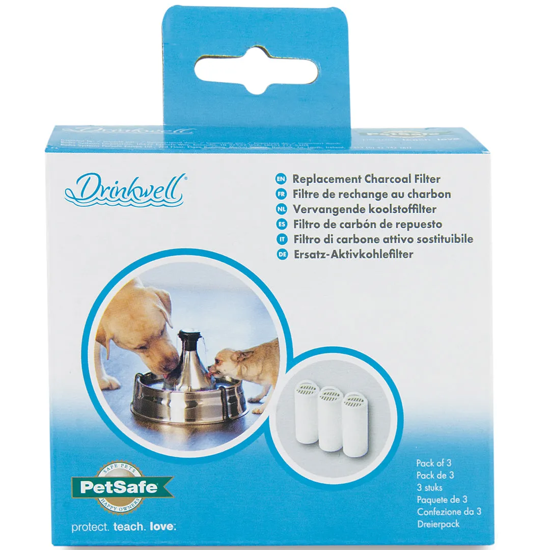 Drinkwell® 360 Pet Fountain Replacement Charcoal Filters (3-Pack)