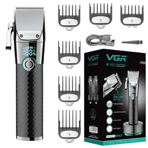 Electric Lithium Battery Adjustable Hair Trimmer for Men
