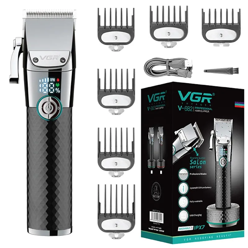 Electric Lithium Battery Adjustable Hair Trimmer for Men