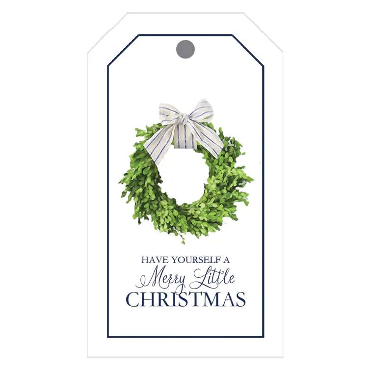 Farmhouse Wreath Gift Tags (Set Of 10)