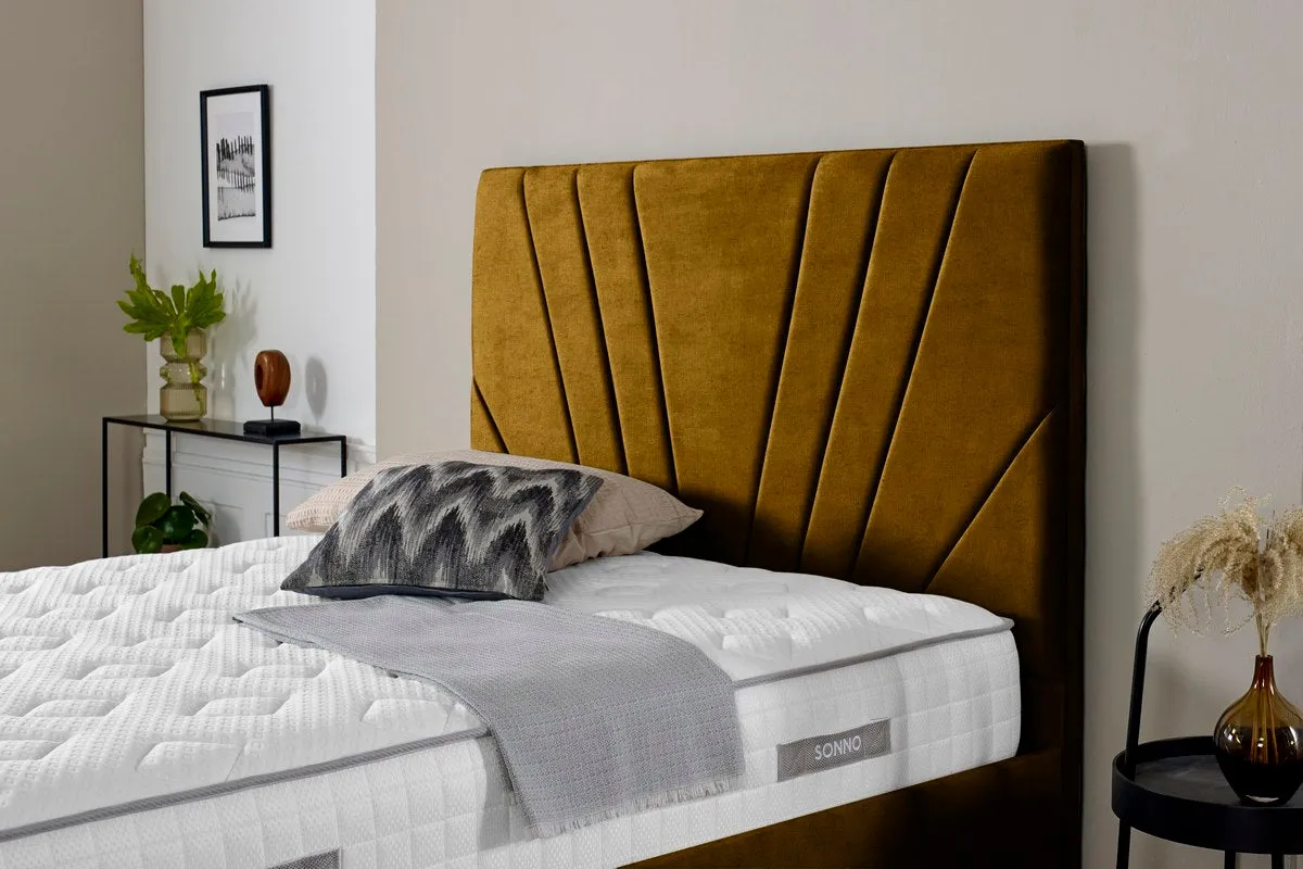 Fiji Sunrise Upholstered Ottoman Bed