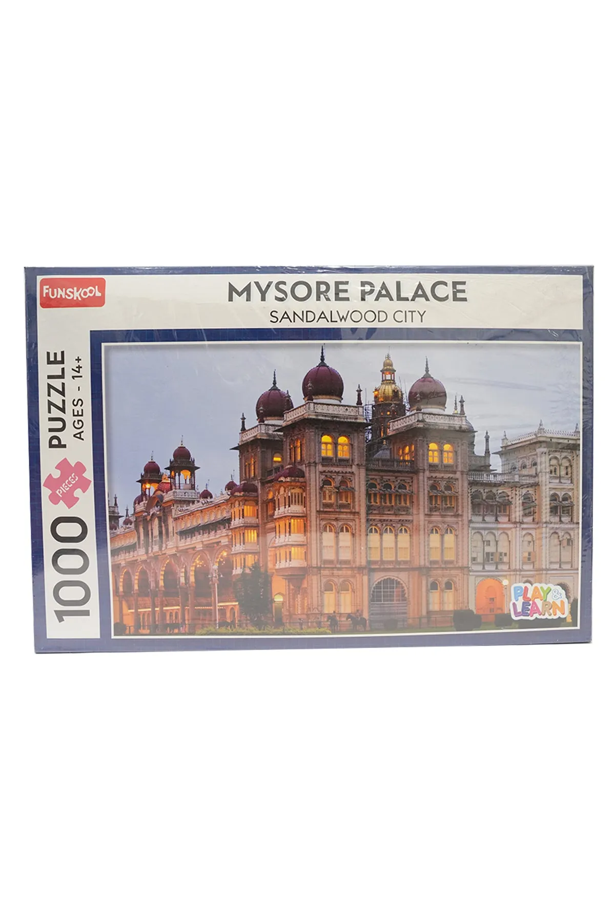 FUNSKOOL Mysore Palace Sandalwood City Puzzle - 1000Pcs