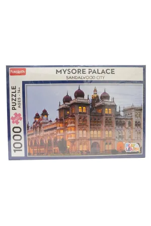 FUNSKOOL Mysore Palace Sandalwood City Puzzle - 1000Pcs