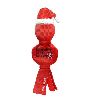 Kong Holiday Wubba Flatz Dog Toy (Random Colour)