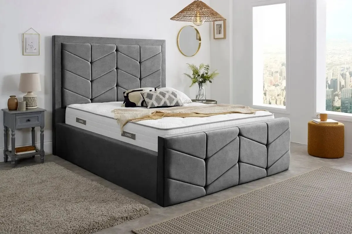 Lancaster Upholstered Ottoman Bed