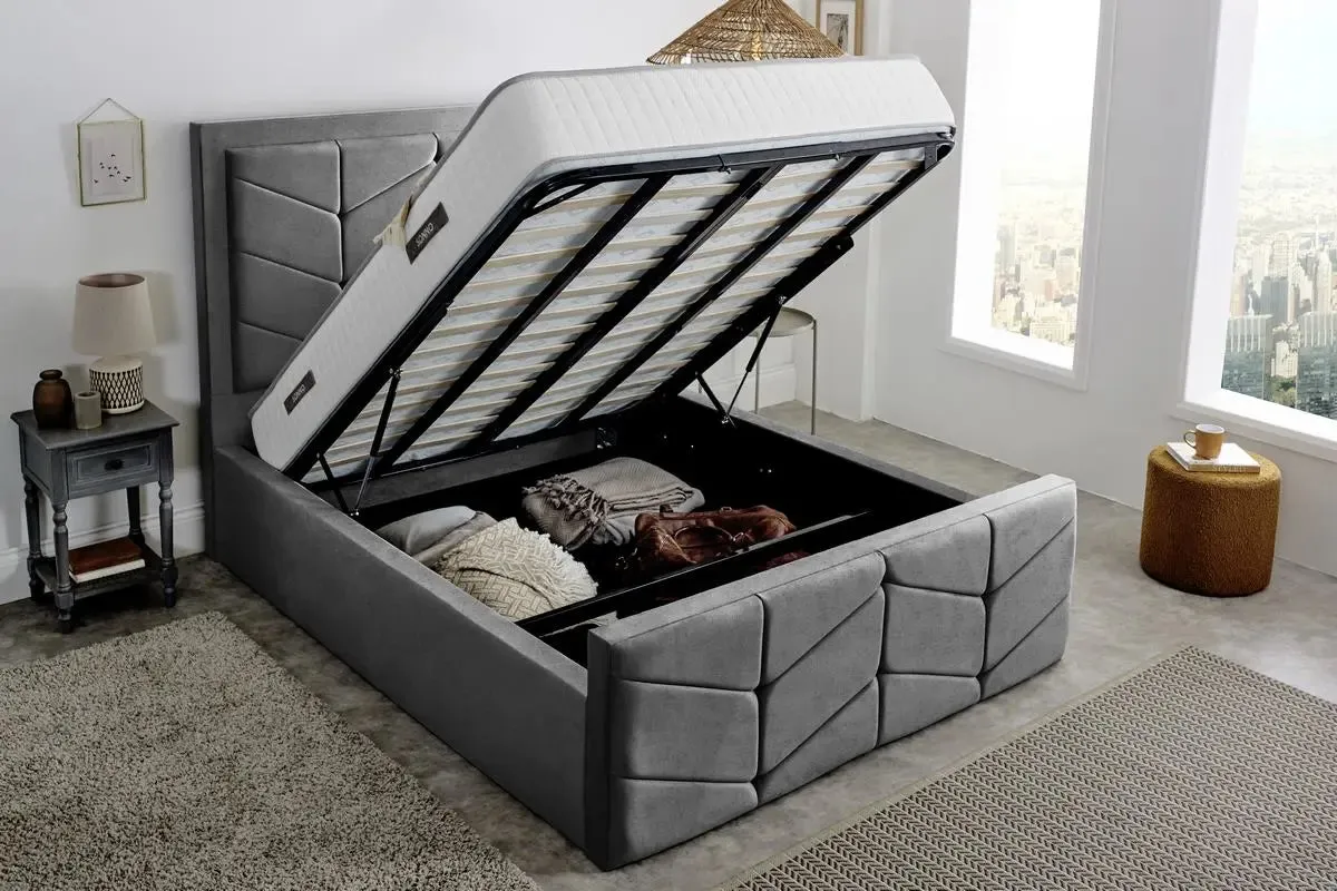 Lancaster Upholstered Ottoman Bed