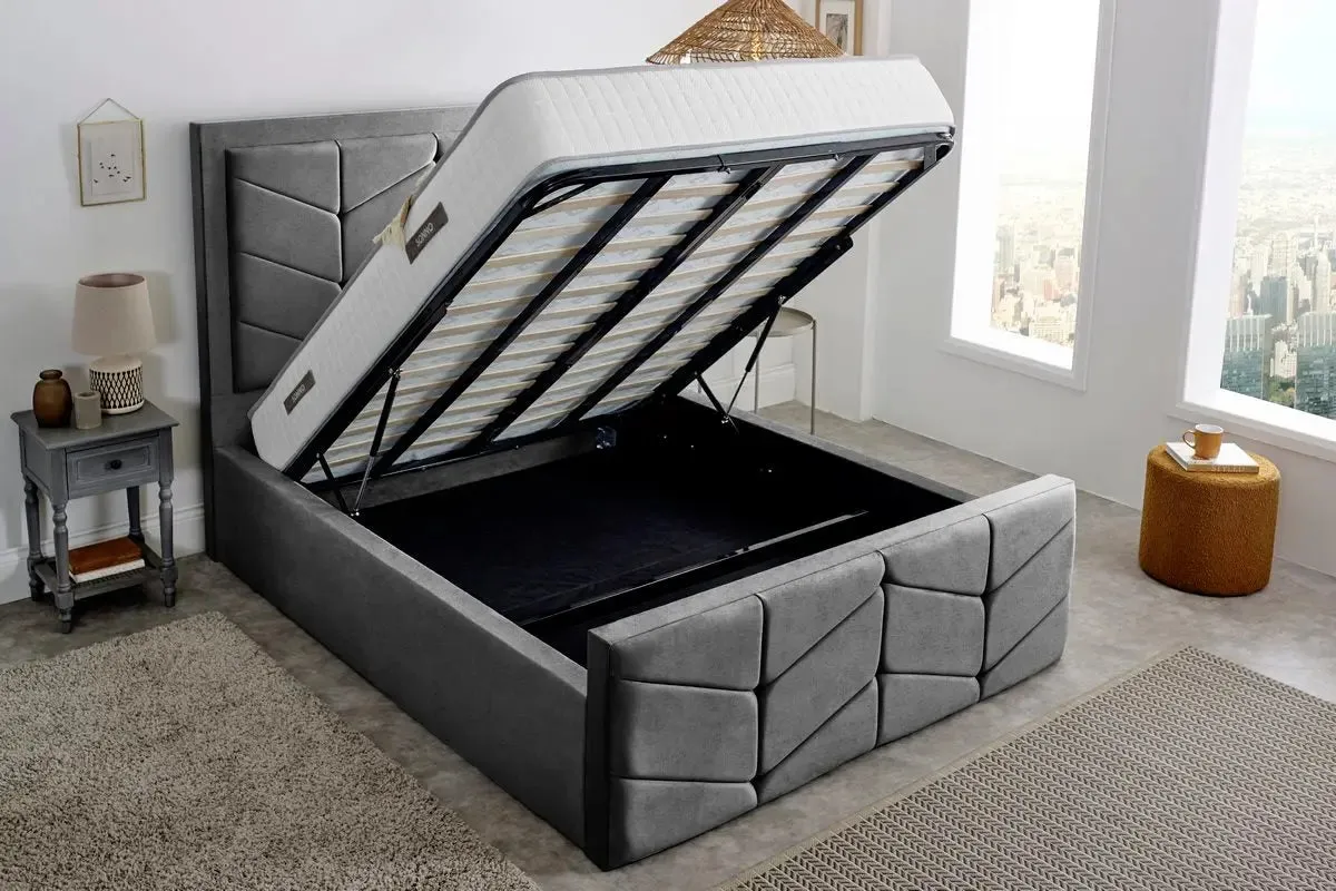 Lancaster Upholstered Ottoman Bed
