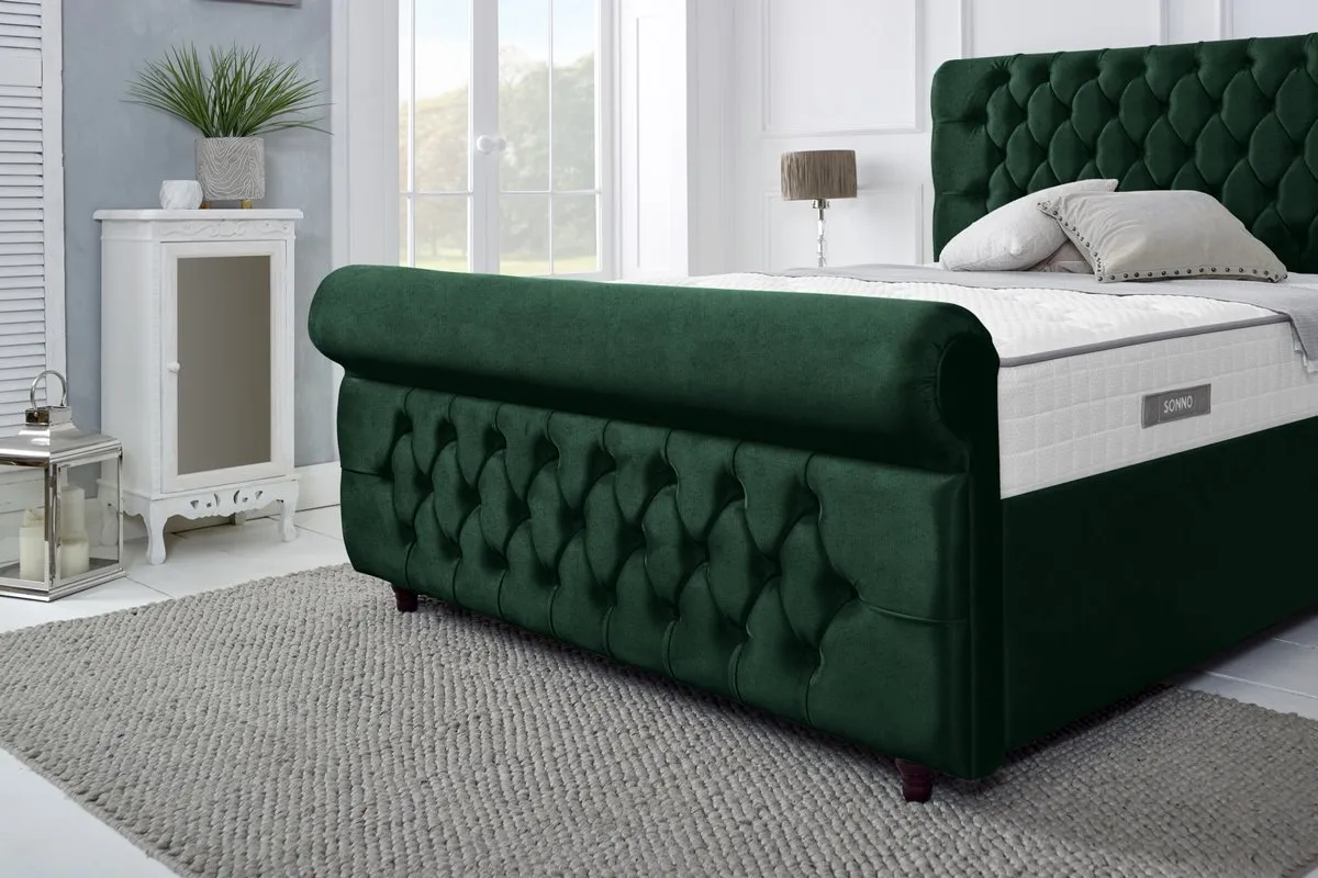Melbourne Upholstered Ottoman Bed