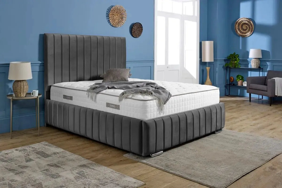 Milan Upholstered Ottoman Bed