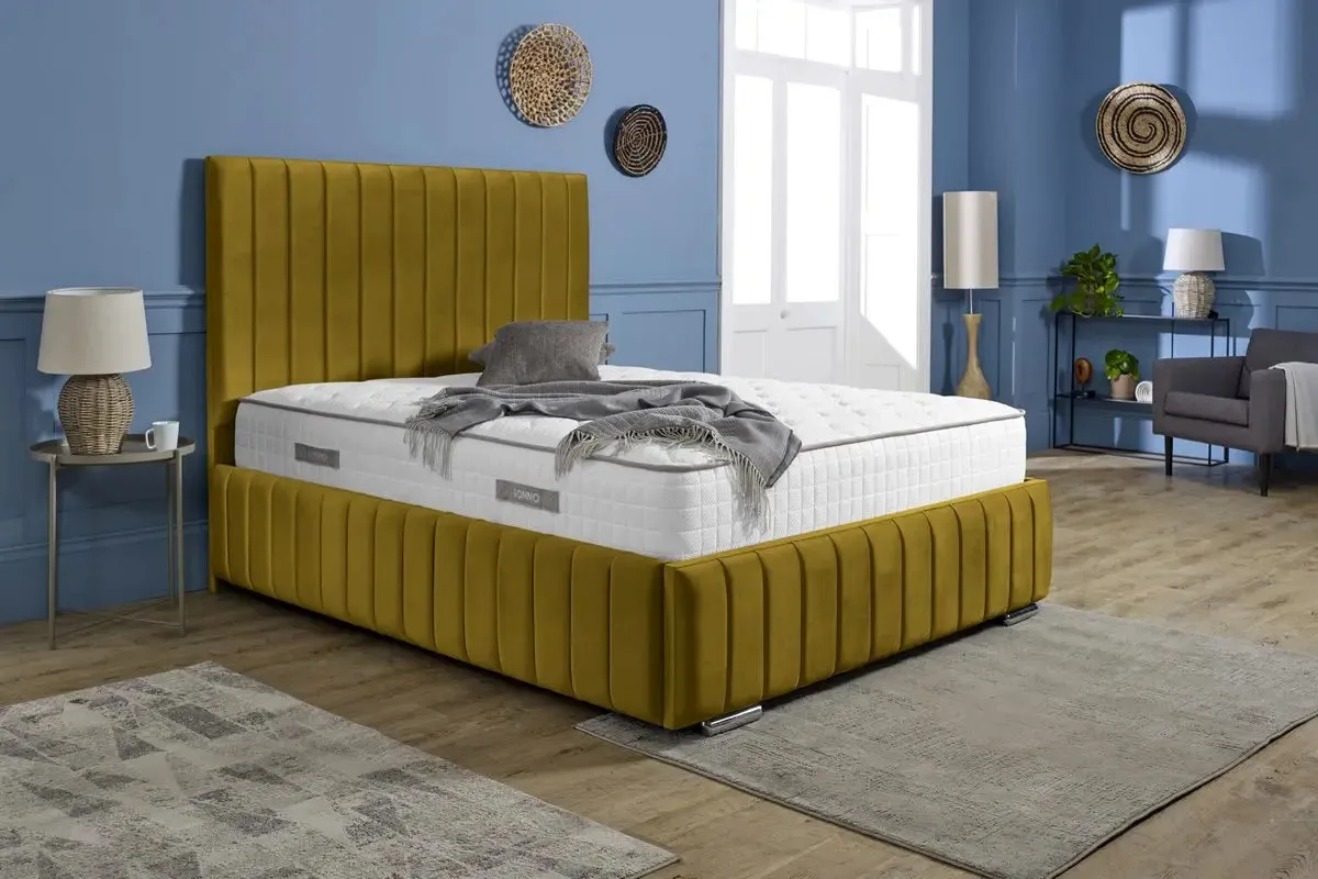 Milan Upholstered Ottoman Bed