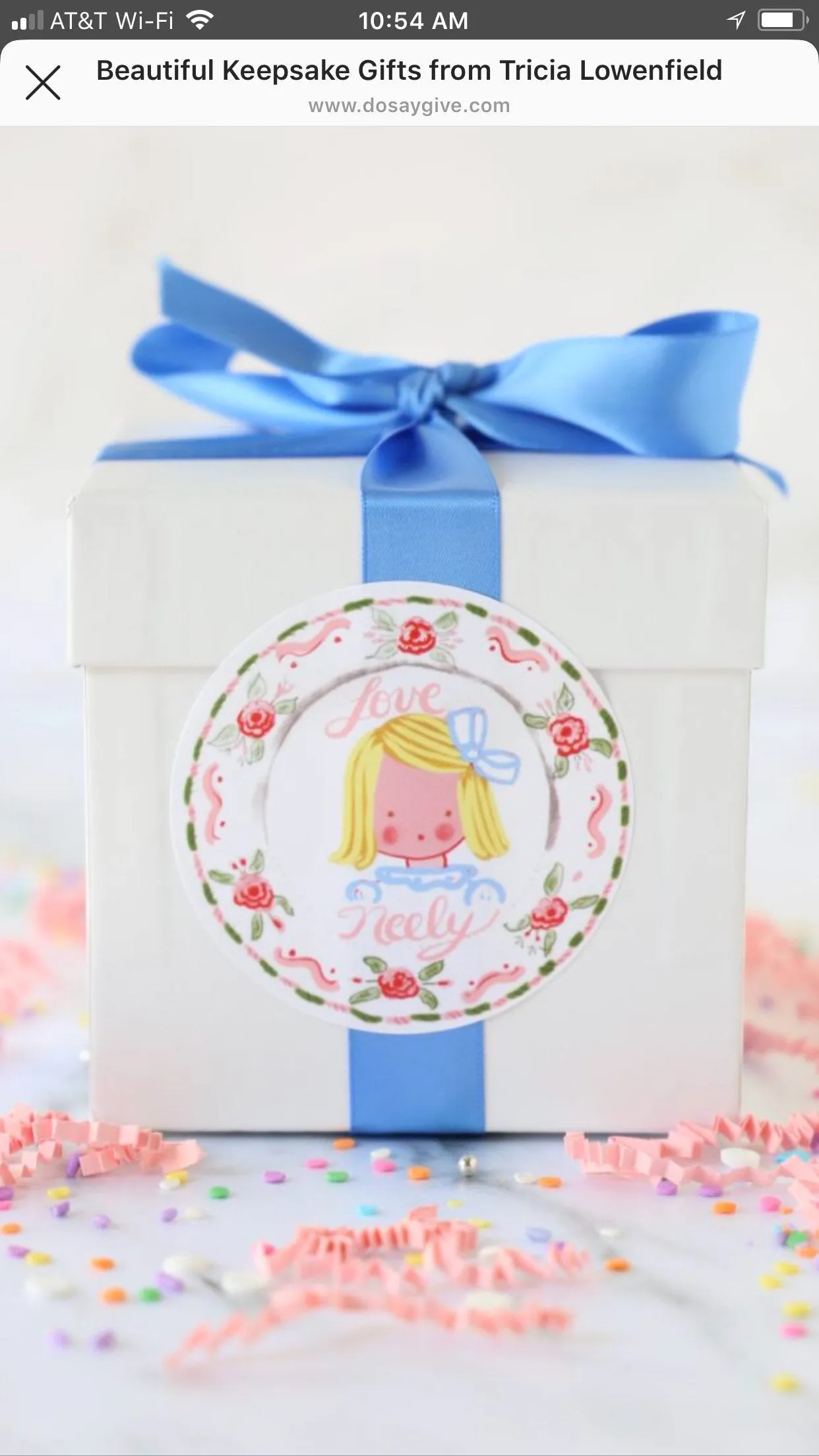 Multiple Children Sticker Gift Tags - Circus