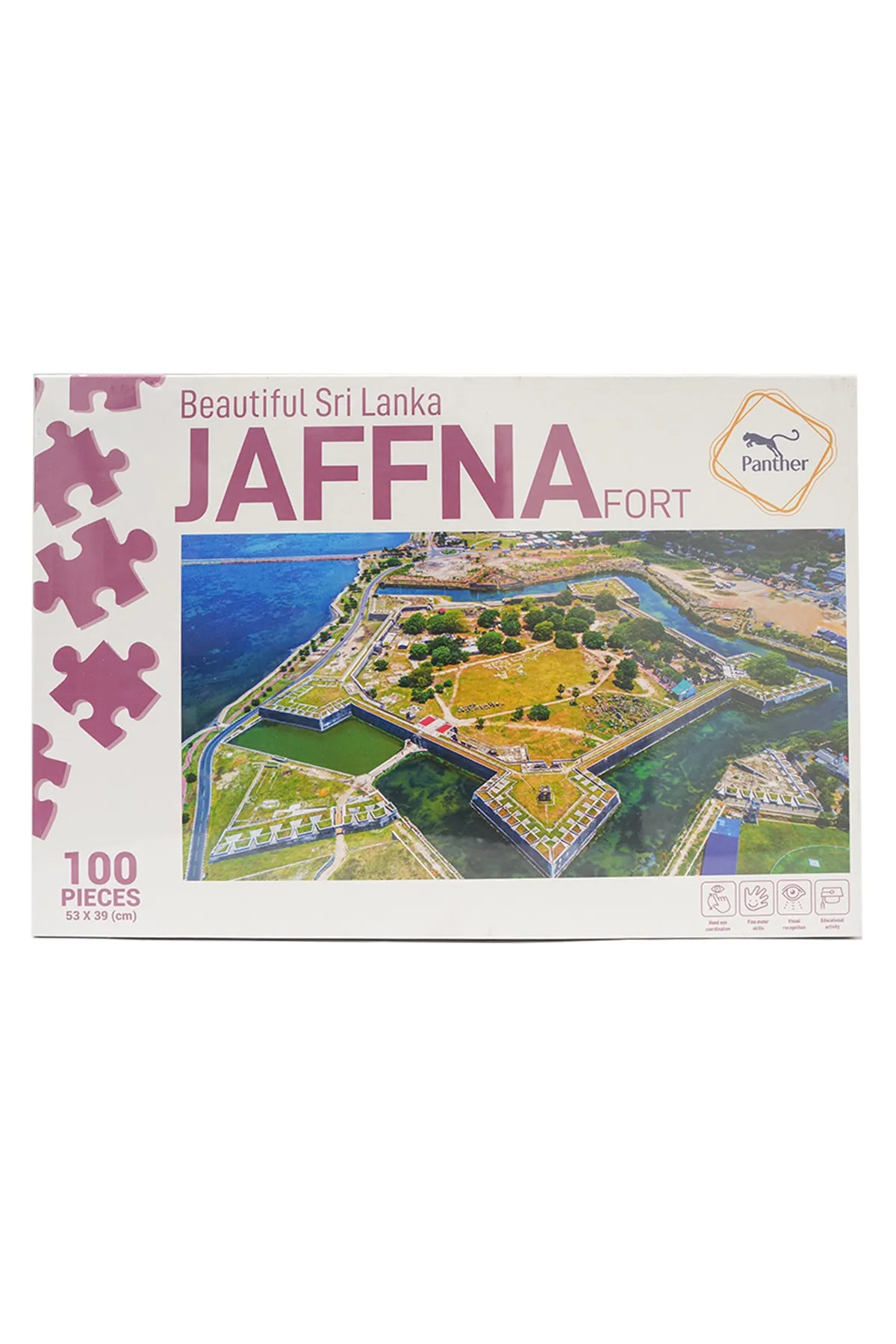 PANTHER Beautiful Sri Lanka - Jaffna Fort Puzzle (100pcs)