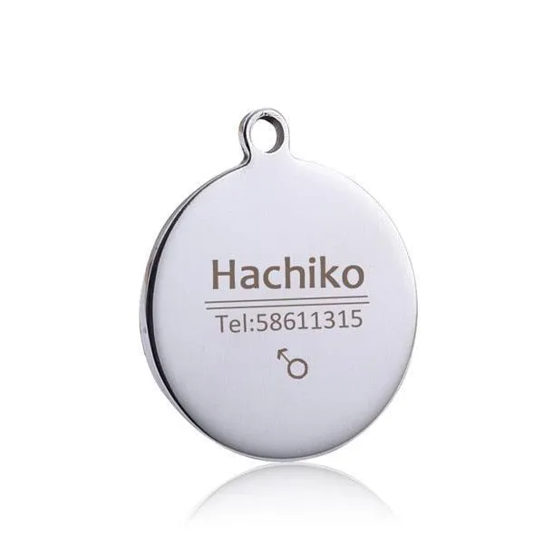 Personalized Stainless Steel Dog ID Tag