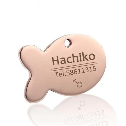 Personalized Stainless Steel Dog ID Tag