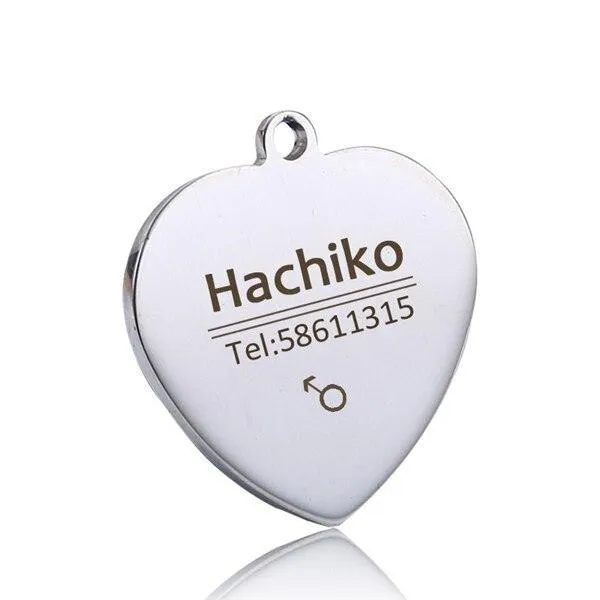 Personalized Stainless Steel Dog ID Tag
