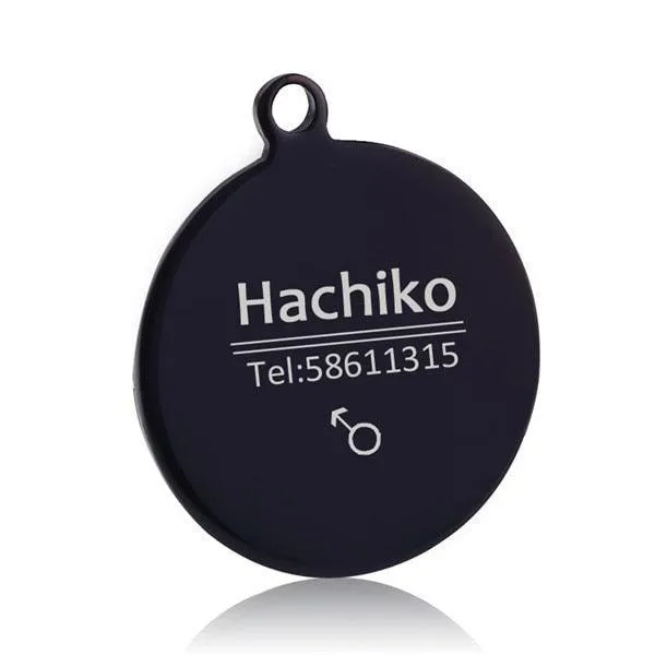 Personalized Stainless Steel Dog ID Tag