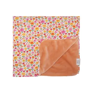 Summer Blooms Small Ribbed Youth Blanket