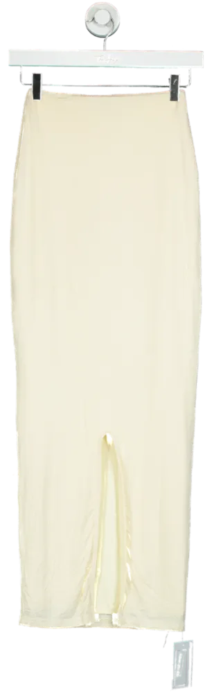Thats So Fetch Cream Midi Skirt UK 4