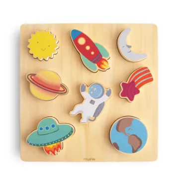 Wooden Space Puzzle